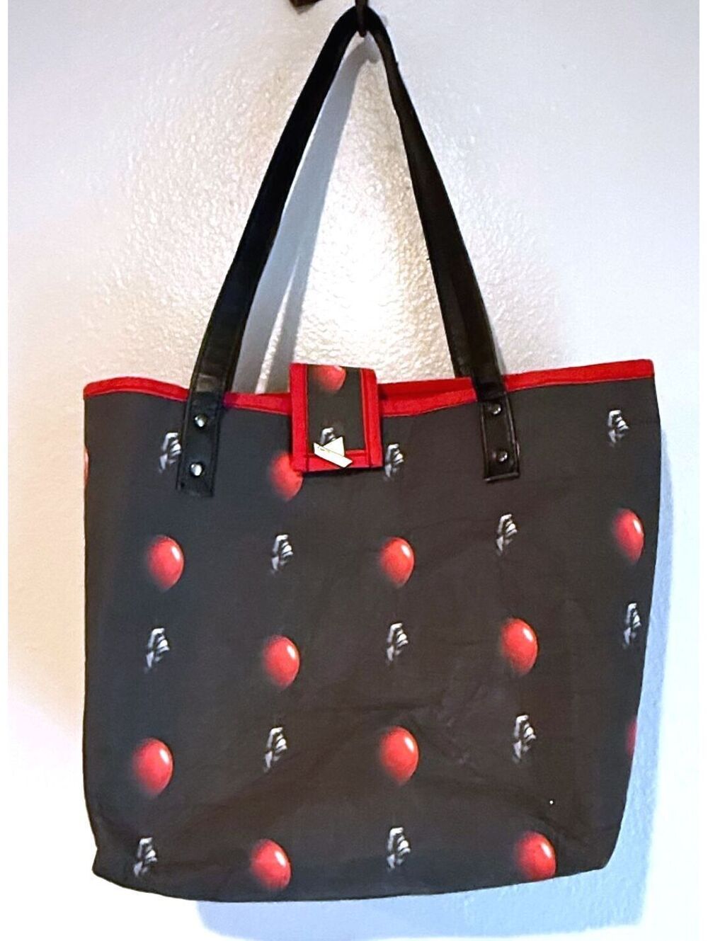 Rebel Skulls Handmade Stephen King It All Over Print Handbag With Georgie Pin